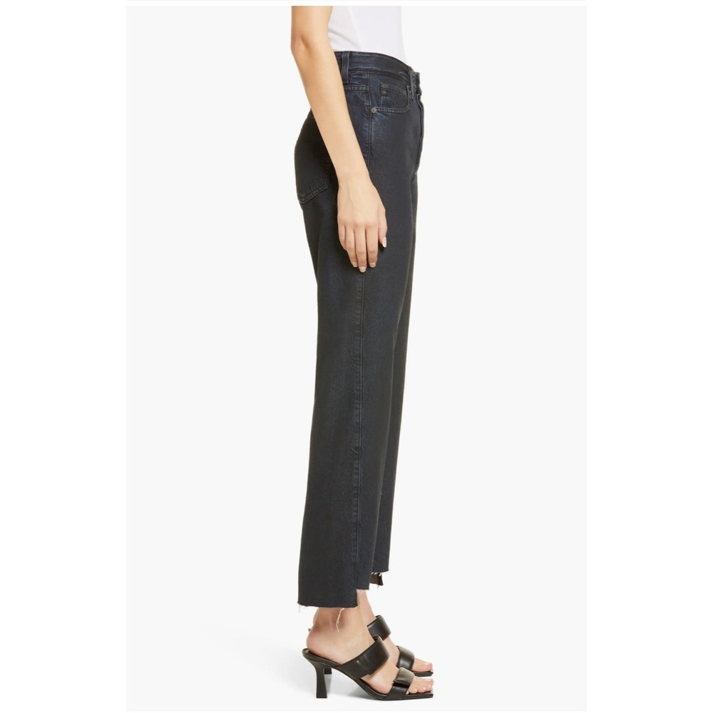 AG Twisted Alexxis High Rise Vintage Fit Jeans Jukebox 31 NWT Raw Hem Straight - Picture 2 of 13